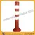 Highway Traffic Orange Flexible Spring Warning Post