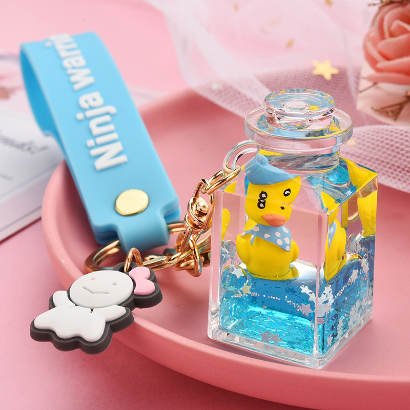 Animals Floating Keychain