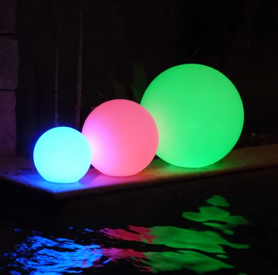 rigeba disco dj Top quality waterproof outdoor plastic illuminated led lighting ball