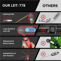 Ultraschnelles digitales Fleischthermometer mit automatischer Rotationsanzeige