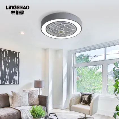 Energy Saving 220V Led Fan Light Ceiling Fan With Light Gold