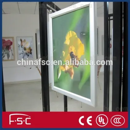 Art show light frames