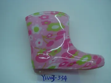 kids pvc rain boots