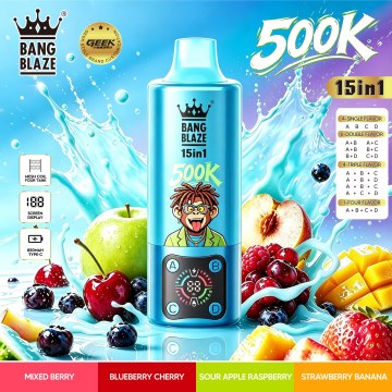 Bang Blaze 15in1 500K Rookwolken Wegwerpvape