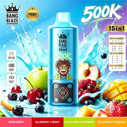 Bang Blaze 15in1 500K Puffs Disposable Vape