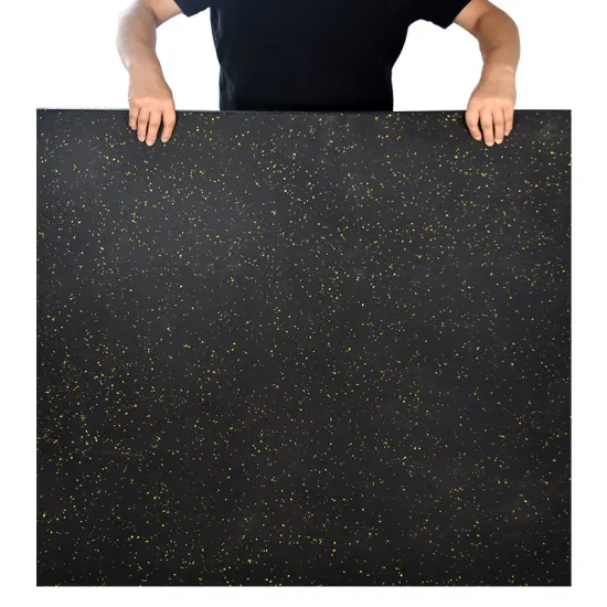 15mm modern custom  wear-resisting High temperature resistant non-slip rubber flooring for gym