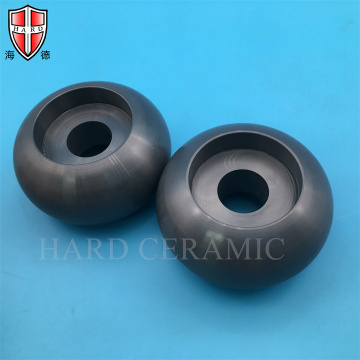 Black silicon nitride ceramic ball bearings