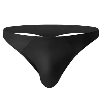 Men's Custom Strap O Ring Thong Underwear Pouch Brief Panties