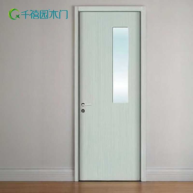 Gözlem pencereli ahşap kapı