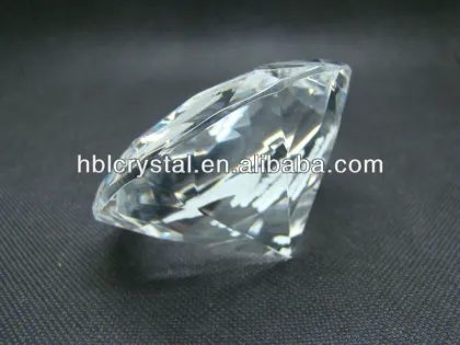 K9 crystal diamond paperweight