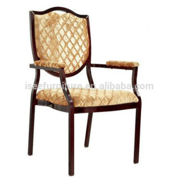 Restaurant dining table chair price steel / aluminum banquet chair for party IJ605A