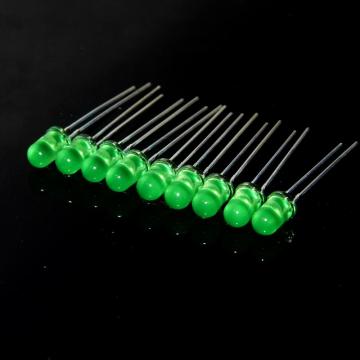 Basic 5mm Green LEDs Diffused Lens Epistar Chips