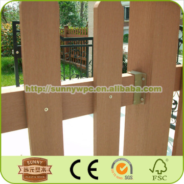 WPC Garden Fence Panel wood Plastic Composite Fence