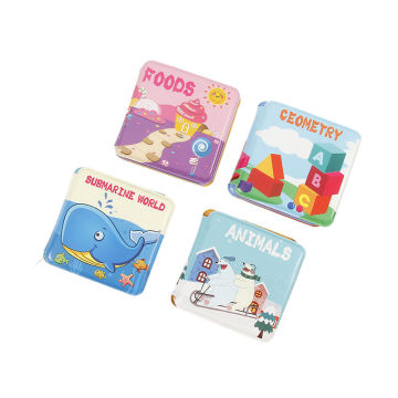 Cute Animal Design Baby Bath Book Made of EVA PVC Plastic - Waterproof