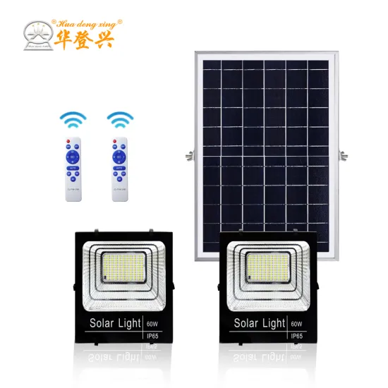 garden outdoor remote controller led solar flood light