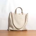 Durable Cotton Crossbody Canvas Shopping Tote Bag