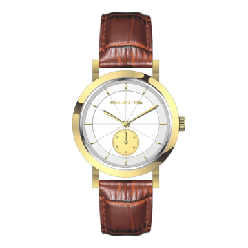 Gold Watches for Woman with Swiss Quartz