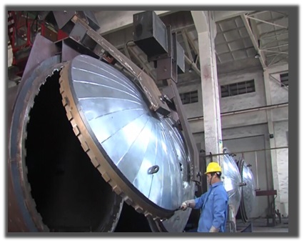 ASME standard AAC autoclave factory commisioning