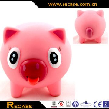 2014 hot toy /animal toy/ pig screaming rubber toy