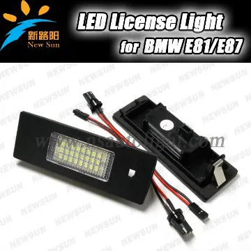LED Number License Plate Light Rear Plate Lamp for BMW E81 E85 E86 E87