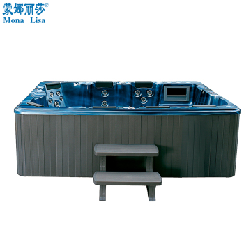 Modern Freestanding Villa Outdoor Whirlpool Spa with Air Massage