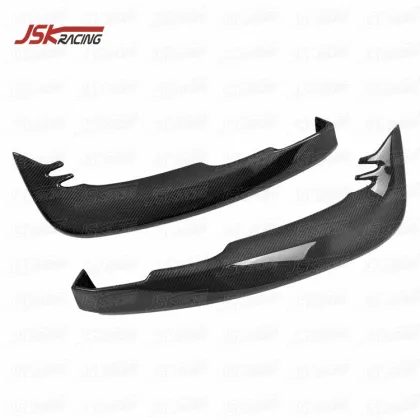 JSK STYLE CARBON FIBER FRONT BUMPER SPLITTER 2012-2014 FORD FOCUS ST