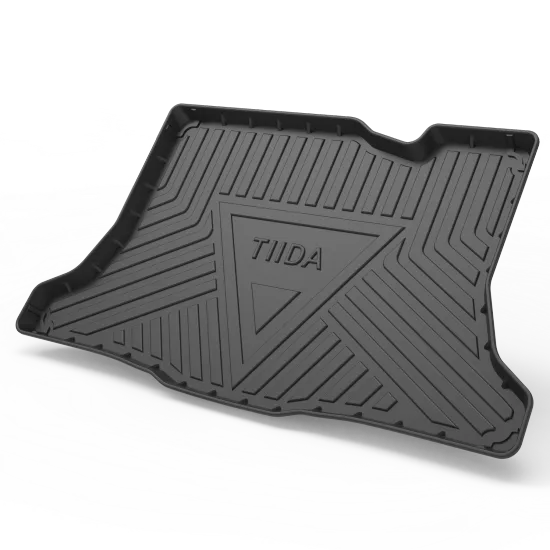 Custom Waterproof Rear Trunk Mat for Nissan TIIDA (2005-2011, 2016, 2021) - Easy to Clean Luxury Car Boot Mat Protection Sale