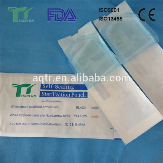 Easy Tear Sterilization Pouch Self Seal