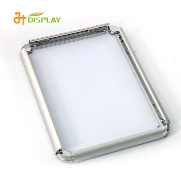 Aluminium Snap Frame 25mm DIN A2 Size - Silver Anodised Display Frame With PVC Sheet