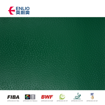 Indoor 4.5mm thickness badminton court roll flooring