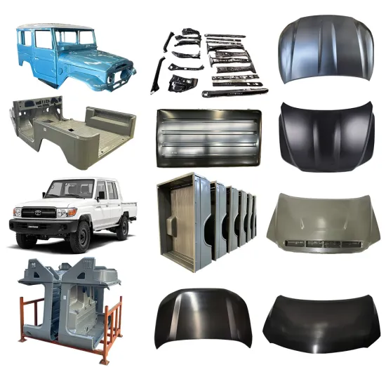 Whole Body Shell Car Metal Parts for Toyota Models: Fenders, Hoods, Tailgates