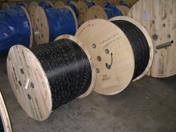 Duct Aerial Armored Singel Mode GYTS Outdoor Fiber Optic Cable