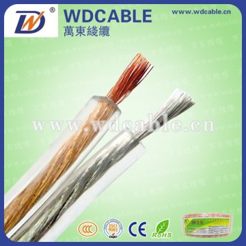 2015 OFC High Quality Transparent Speaker Cable Audio Cable