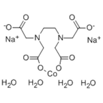 Kobalaat (2 -), [[N, N&#39;-1,2-ethaandiylbis [N - [(carboxy-kO) methyl] glycinato-kN, kO]] (4 -)] -, natrium (1: 2), (57254191, OC-6-21) - CAS 15137-09-4
