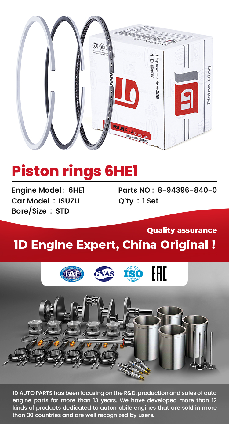 ISUZU Piston Ring 6HE1