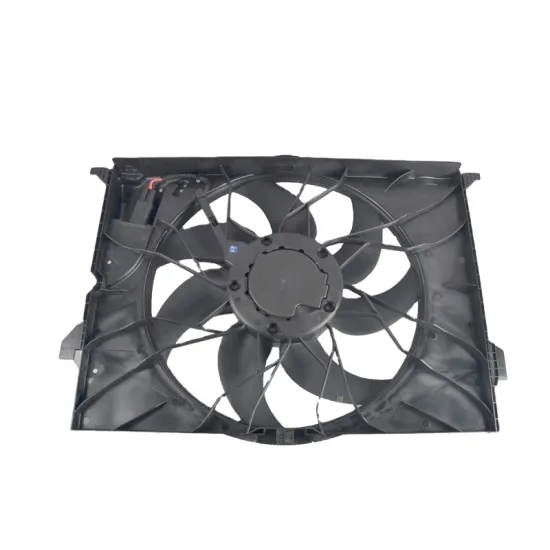 YOUPARTS Electric Radiator Cooling Fan Assembly for Mercedes W221 (2219066500, 2215000493, A0009A0074) - 12V