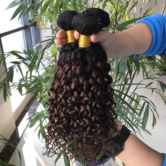 1b/30 brazilian virgin hair bundles plastic packaging, tight pixel curl hair