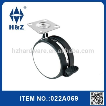 PA brake medical swivel casters