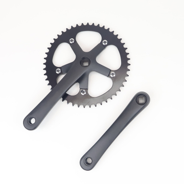 ZUKKA Bicycle Bike Crankset 48T x 170mm Steel Chain Ring Aluminum Arm for City Bike