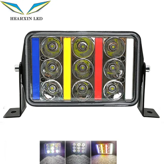 Hearxin 12V LED Work Lights for Trucks and Motorcycles