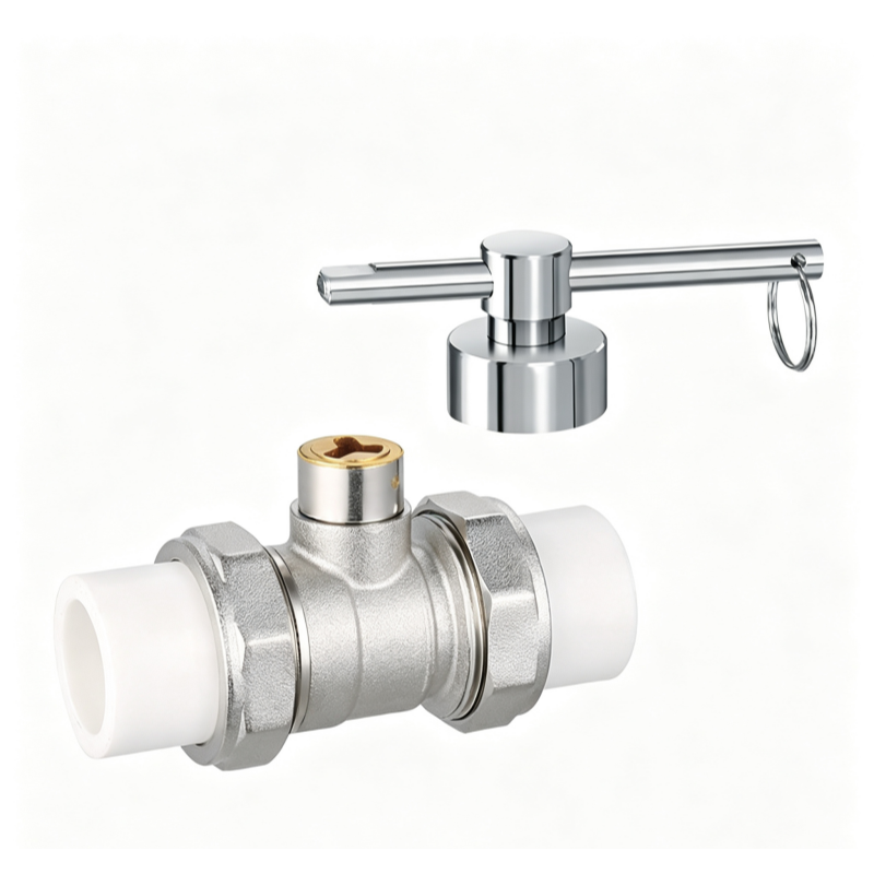 PPR Brass Thermostatic Angle Valve (2)