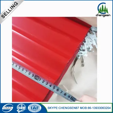 Color Coated Prepainted Zinc Aluminium Roofing Sheet