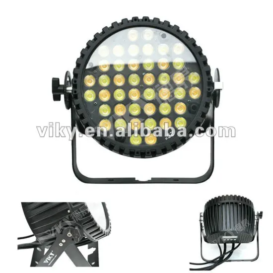 60w high power outdoor waterfall led par light 1w*44pcs