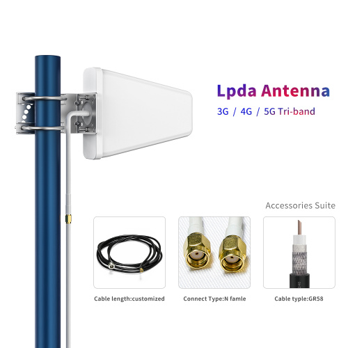 เสาอากาศ LPDA 5G Cellular ที่จดสิทธิบัตร