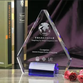 Crystal Trophy with 2D Logo (OEM-OSAT-019)