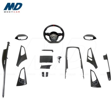 INTERNI FIBRO CARBON Set per Audi A7 (16 PC) 2009-2014 (16 PC)