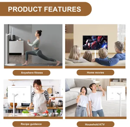 Battery Operated LCD TV Portable Smart TV WiFi Interface Smart TV Wireless LCD Display TV for Commercial Display and Training