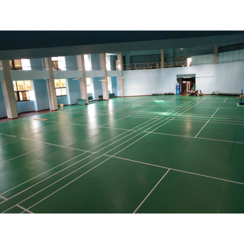 Eenvoudig te installeren PVC-badminton-sportveldvloeren