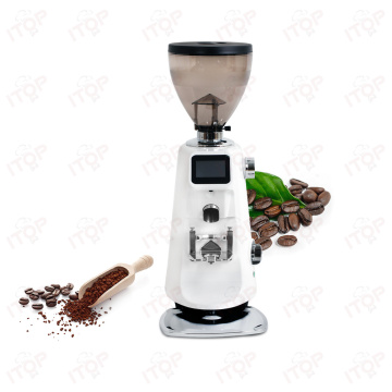 Electric Coffee Bean Grinder with 74mm Stainless Steel Mill and Touch Screen Control