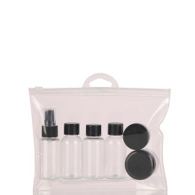 BPA Líquido de maquillaje libre de BPA 1oz 2 oz 3 oz 3oz Pet Pet Tamaño Botellas de biberones Portables con frasco de crema